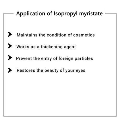 CAS 110-27-0 for Surfactant IPM Isopropyl Myristate